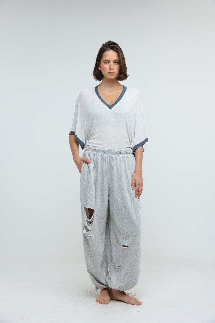 August Light Grey T-Shirt