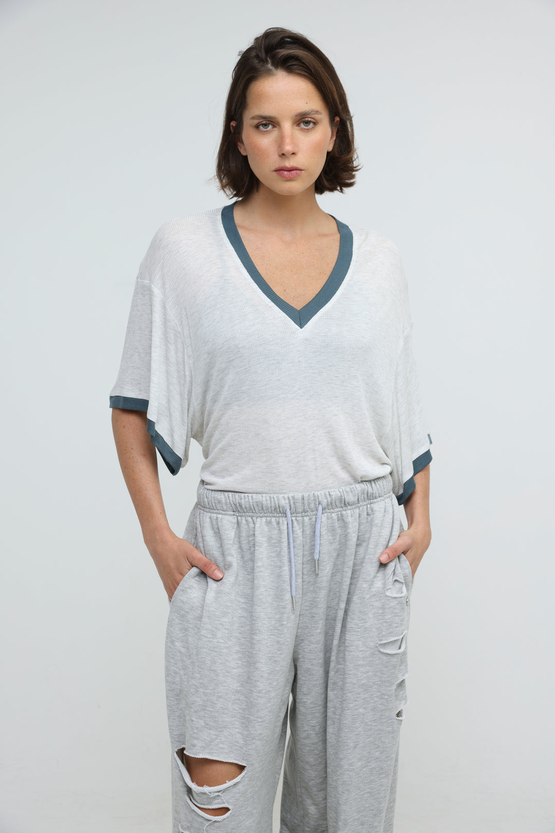 August Light Grey T-Shirt