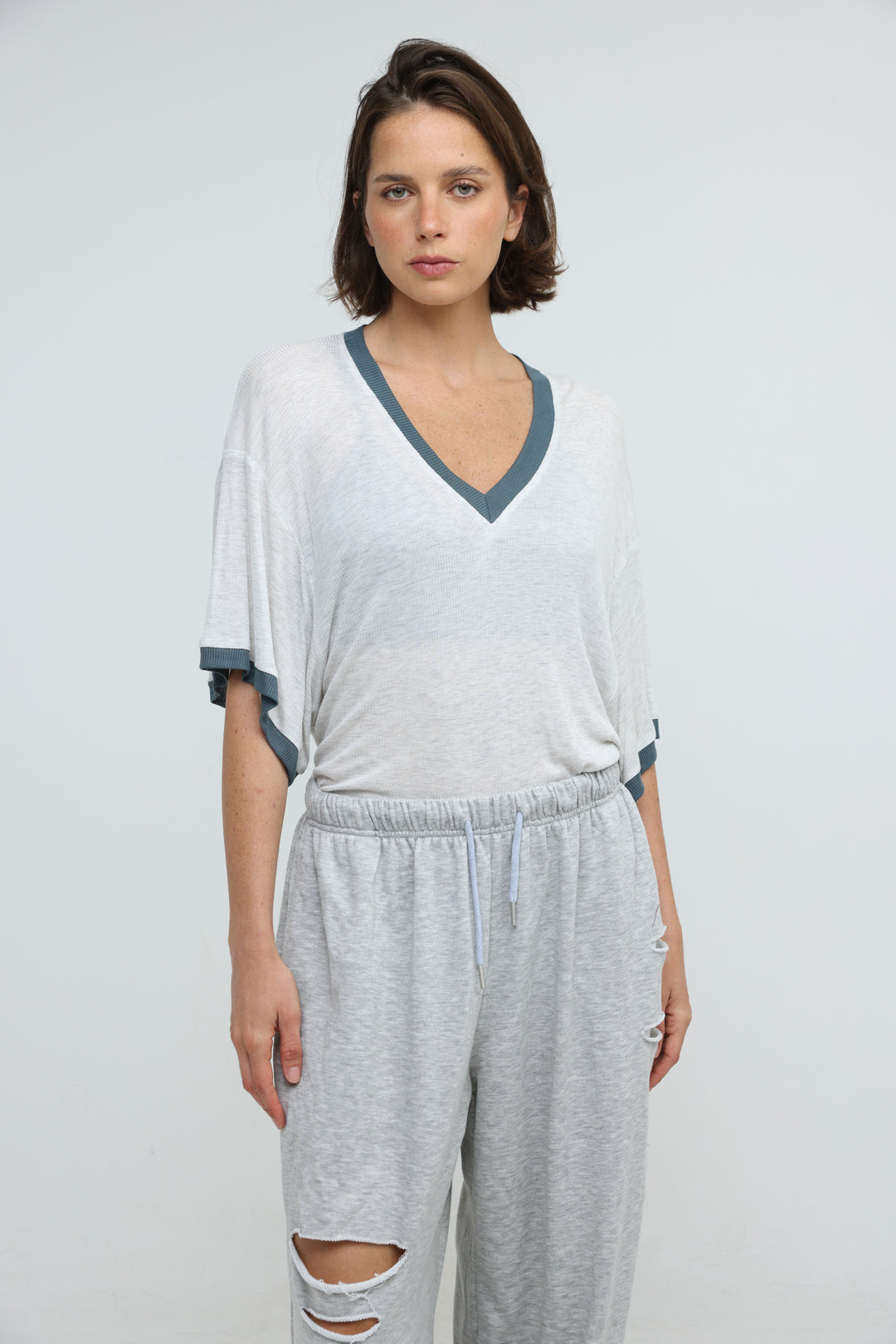 August Light Grey T-Shirt