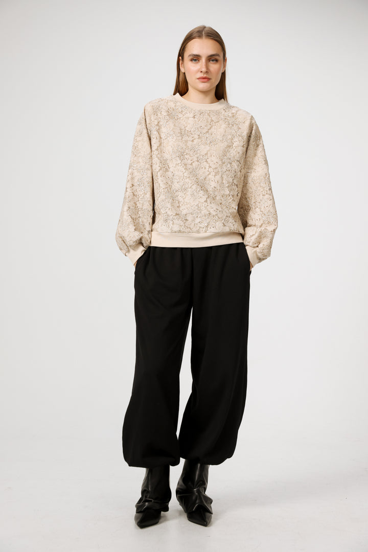 Champagne Beige Sweatshirt