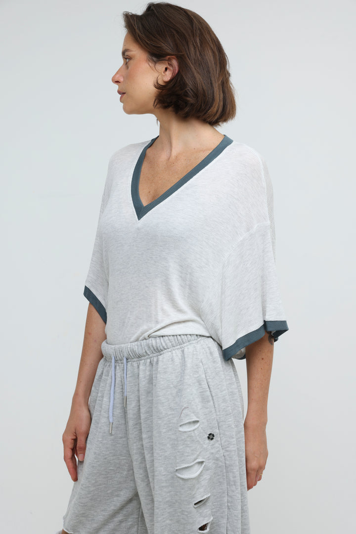 August Light Grey T-Shirt