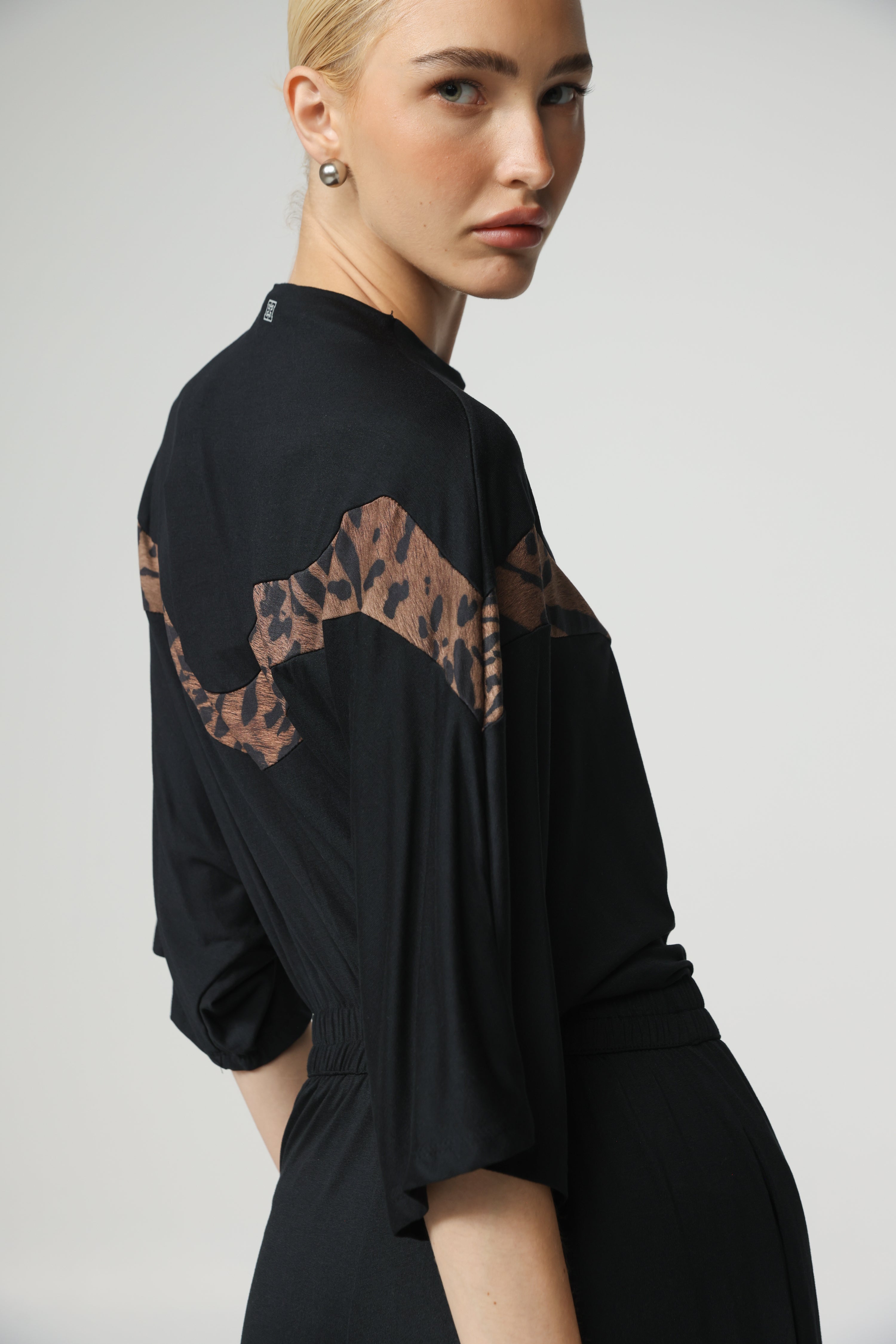L'AppartementアパルトモンTwist Cloth Jump Suit Adamon Black Mix Jumpsuit – SEESTARZ