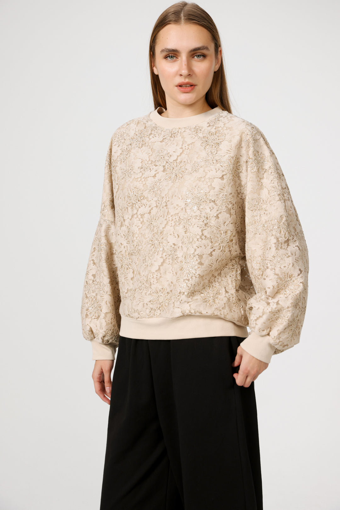Champagne Beige Sweatshirt