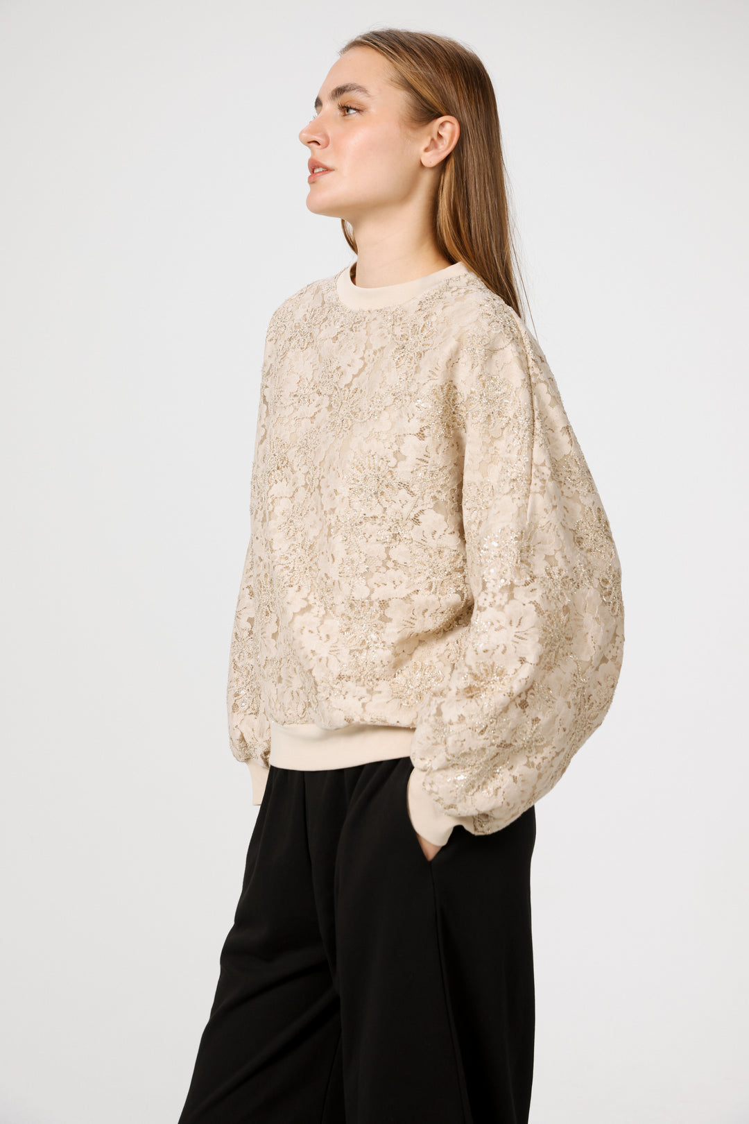 Champagne Beige Sweatshirt