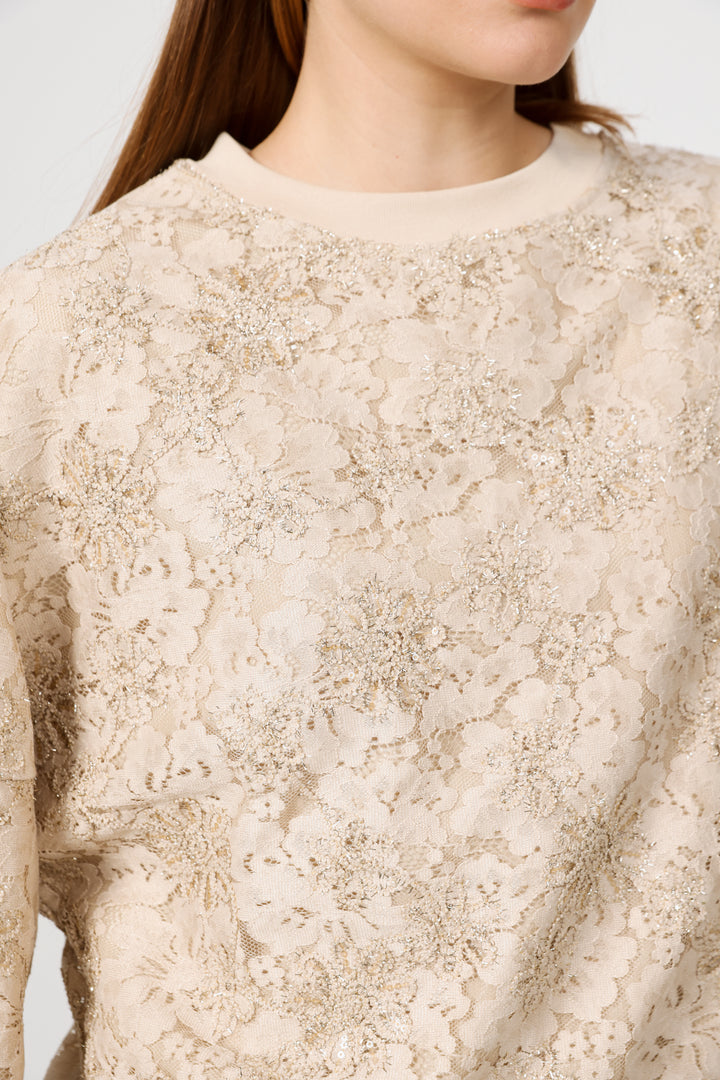 Champagne Beige Sweatshirt