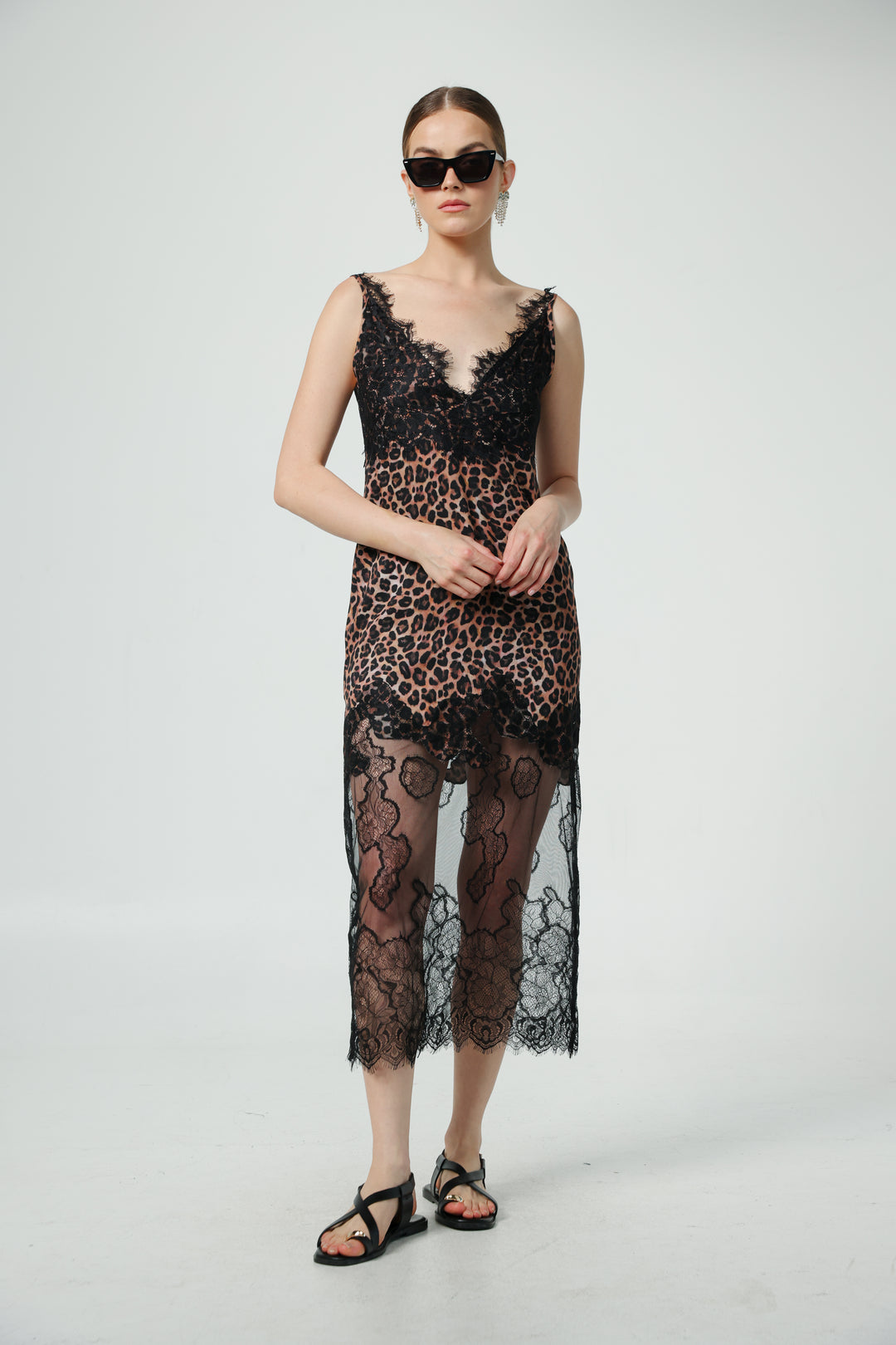 Starry Leopard Dress