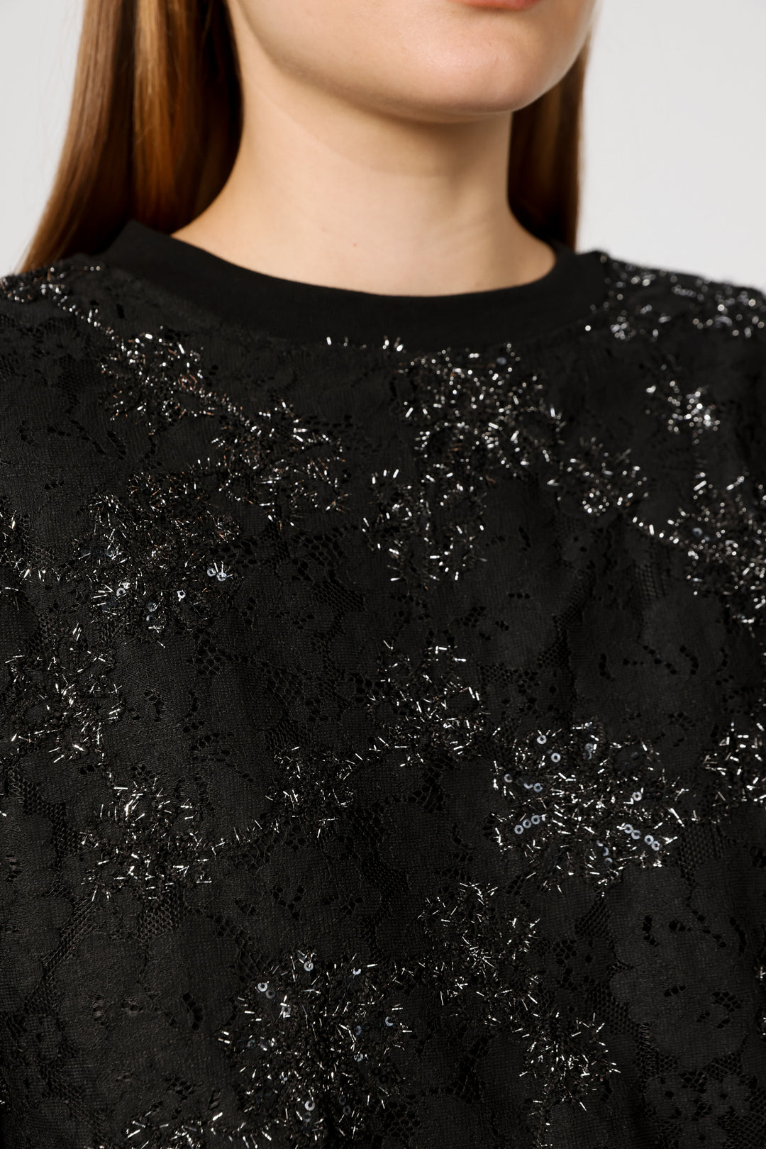 Champagne Black Sweatshirt