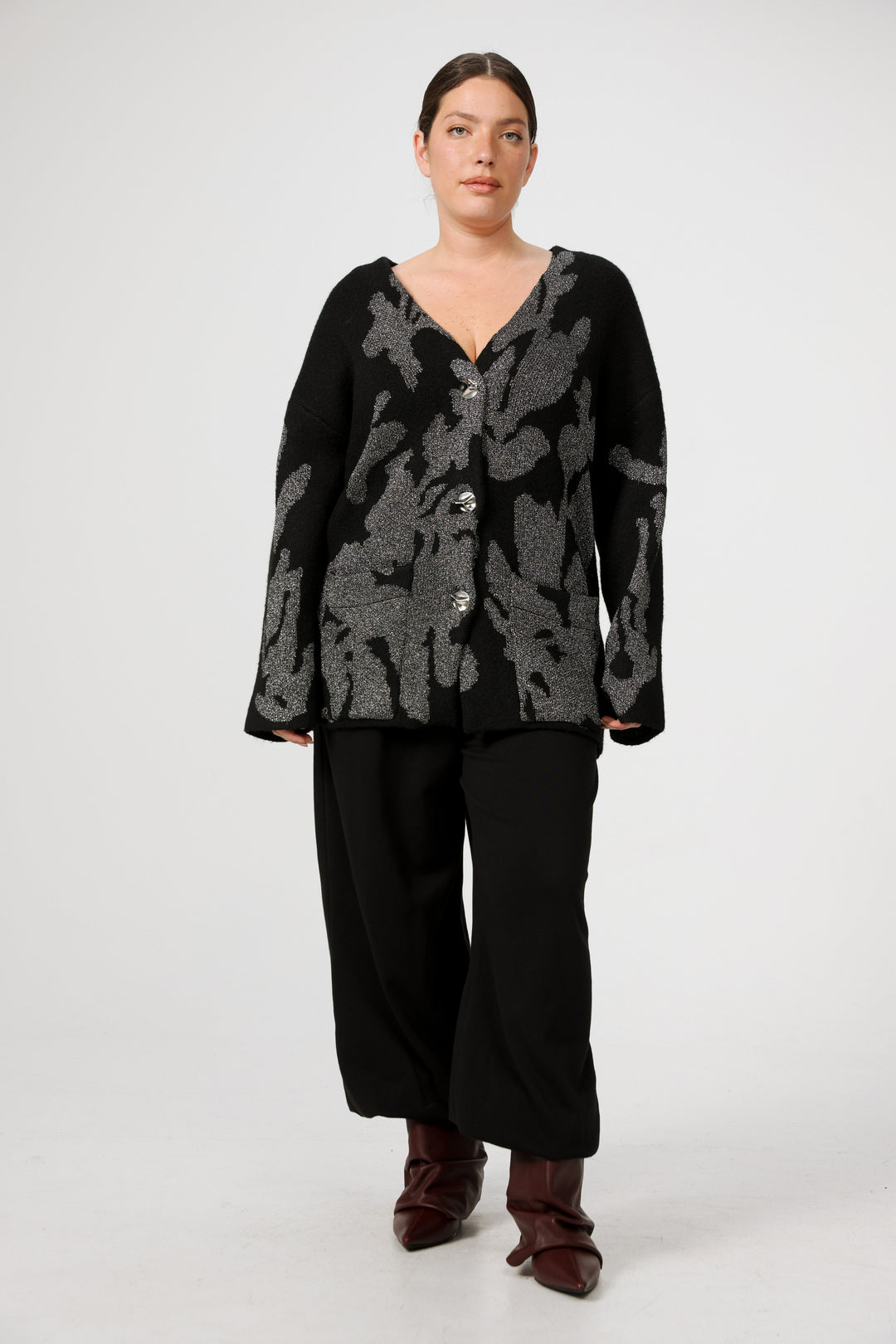 Midnight Black Cardigan
