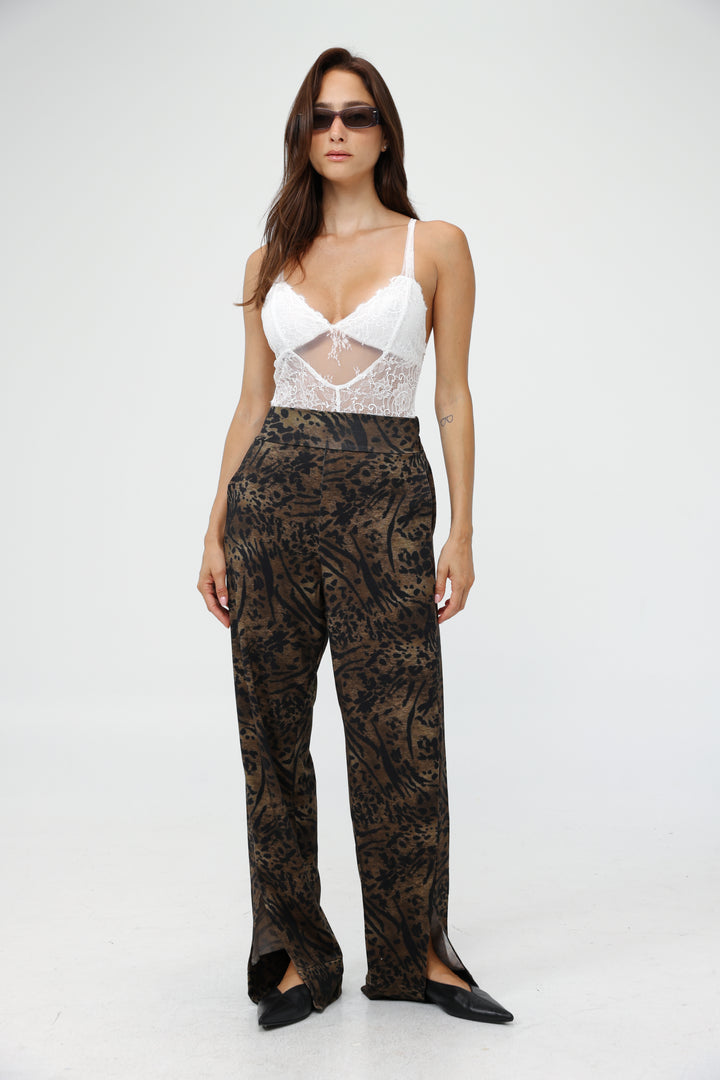 OK Leopard Bottoms