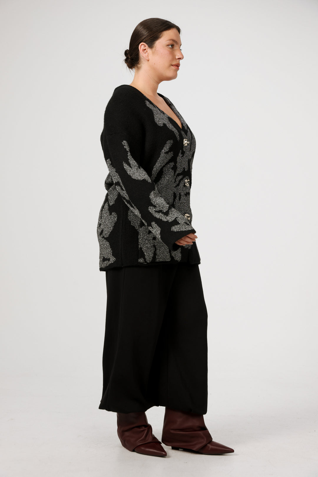 Midnight Black Cardigan