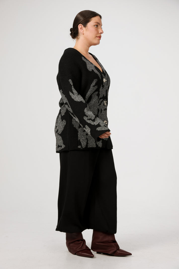 Midnight Black Cardigan