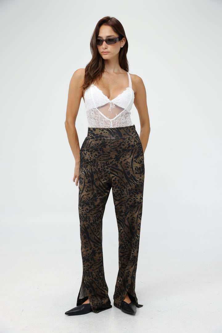 OK Leopard Bottoms