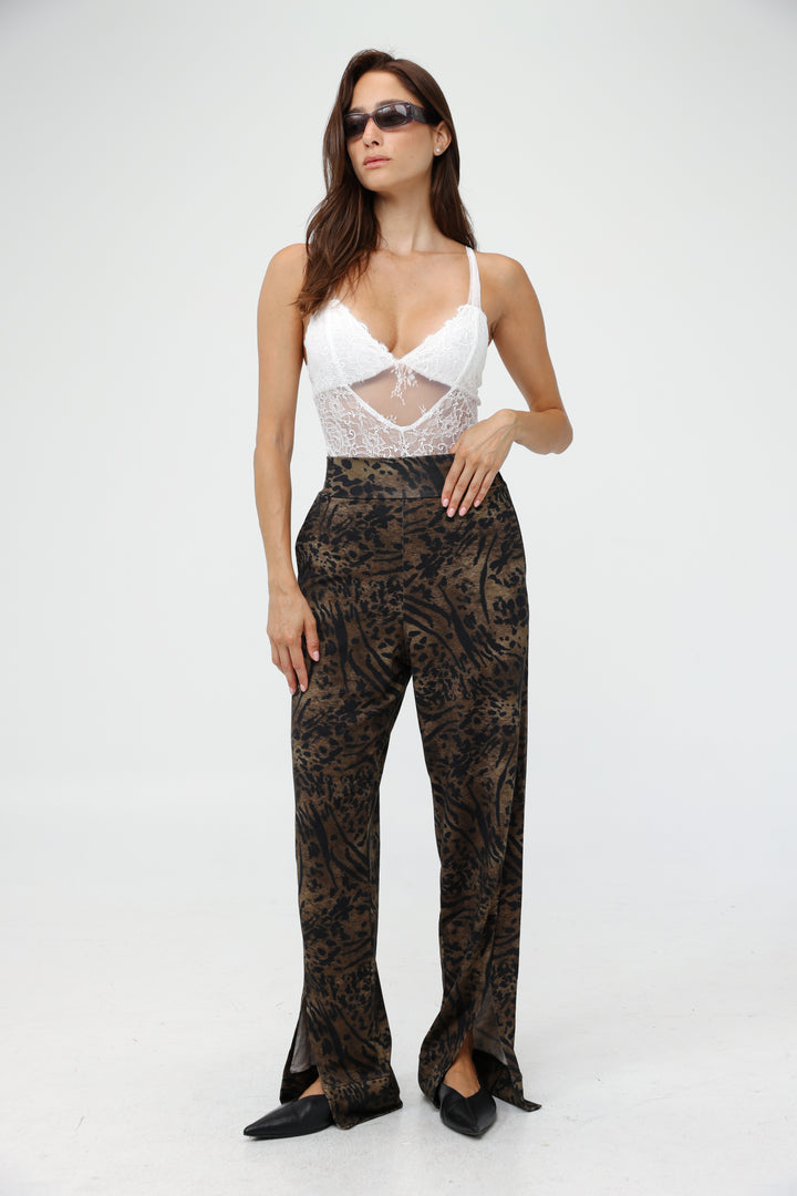 OK Leopard Bottoms