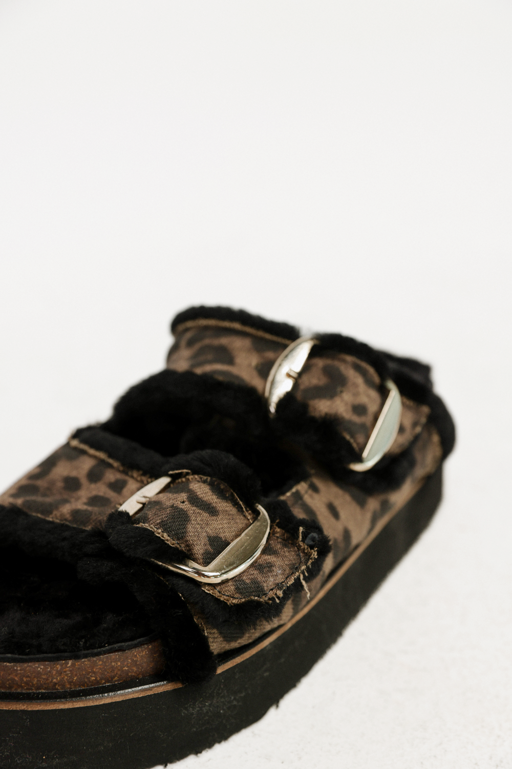 DNA No.16 Leopard Platform Sandals