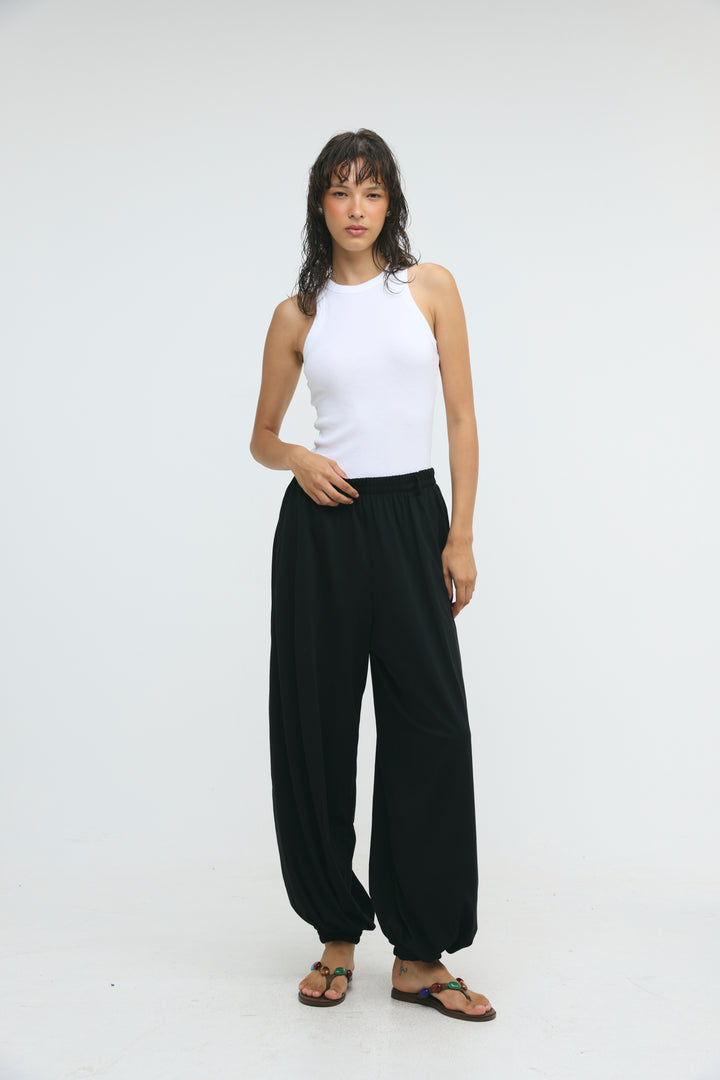 Dani's Black Balloon Joggers