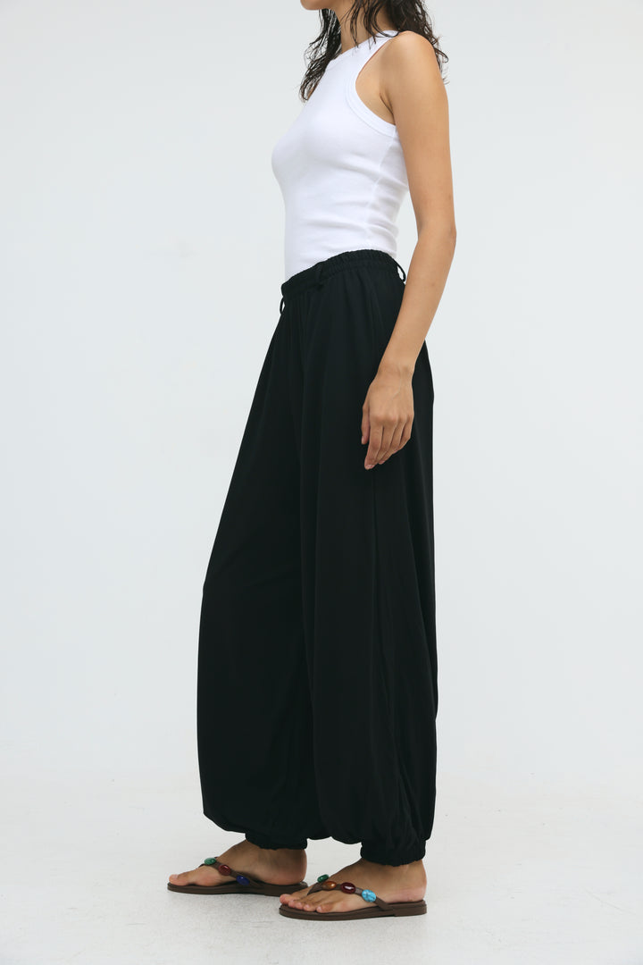 Dani's Black Balloon Joggers