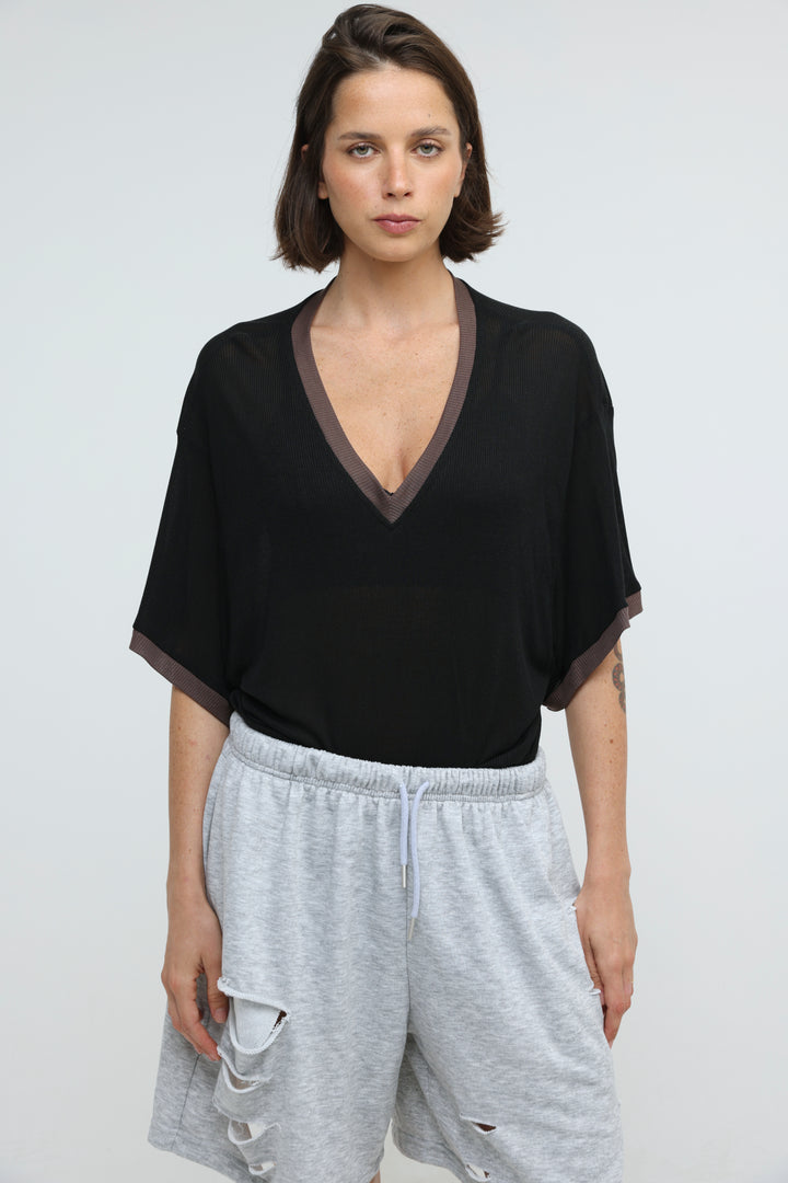 August Black T-Shirt