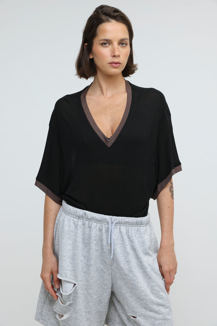 August Black T-Shirt