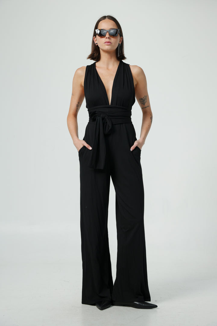 Dear Black Jumpsuit