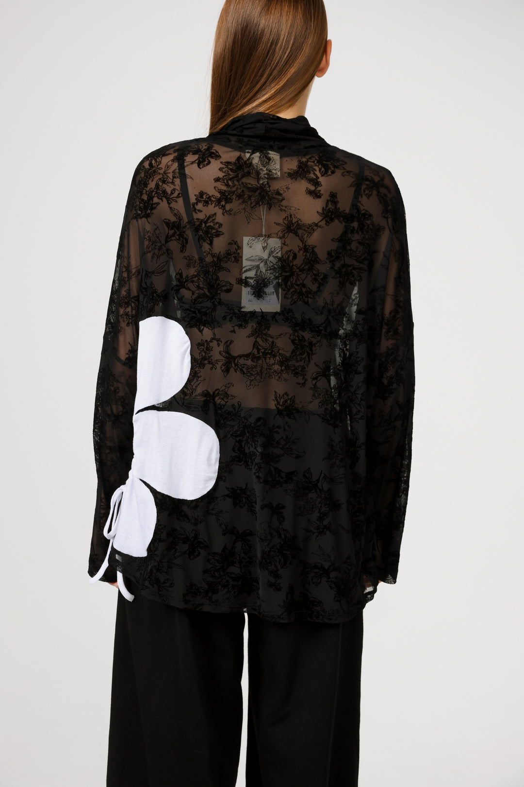 Winding Black Jumper