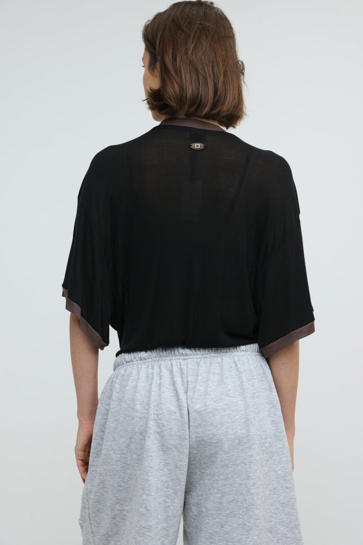 August Black T-Shirt