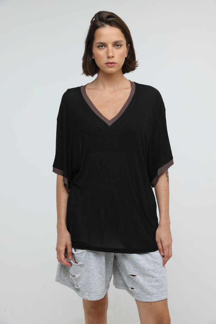 August Black T-Shirt