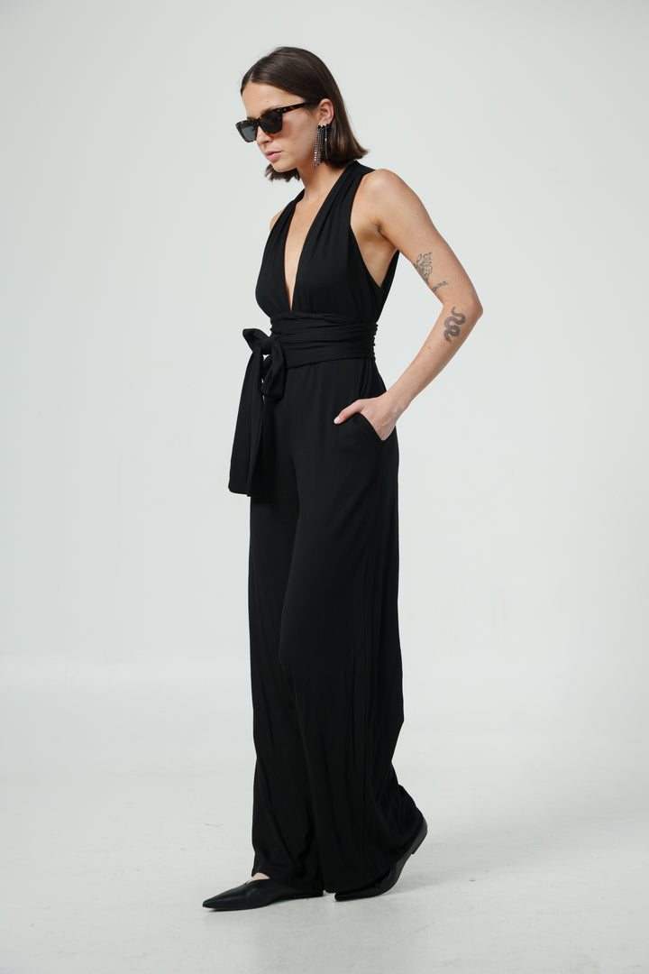 Dear Black Jumpsuit