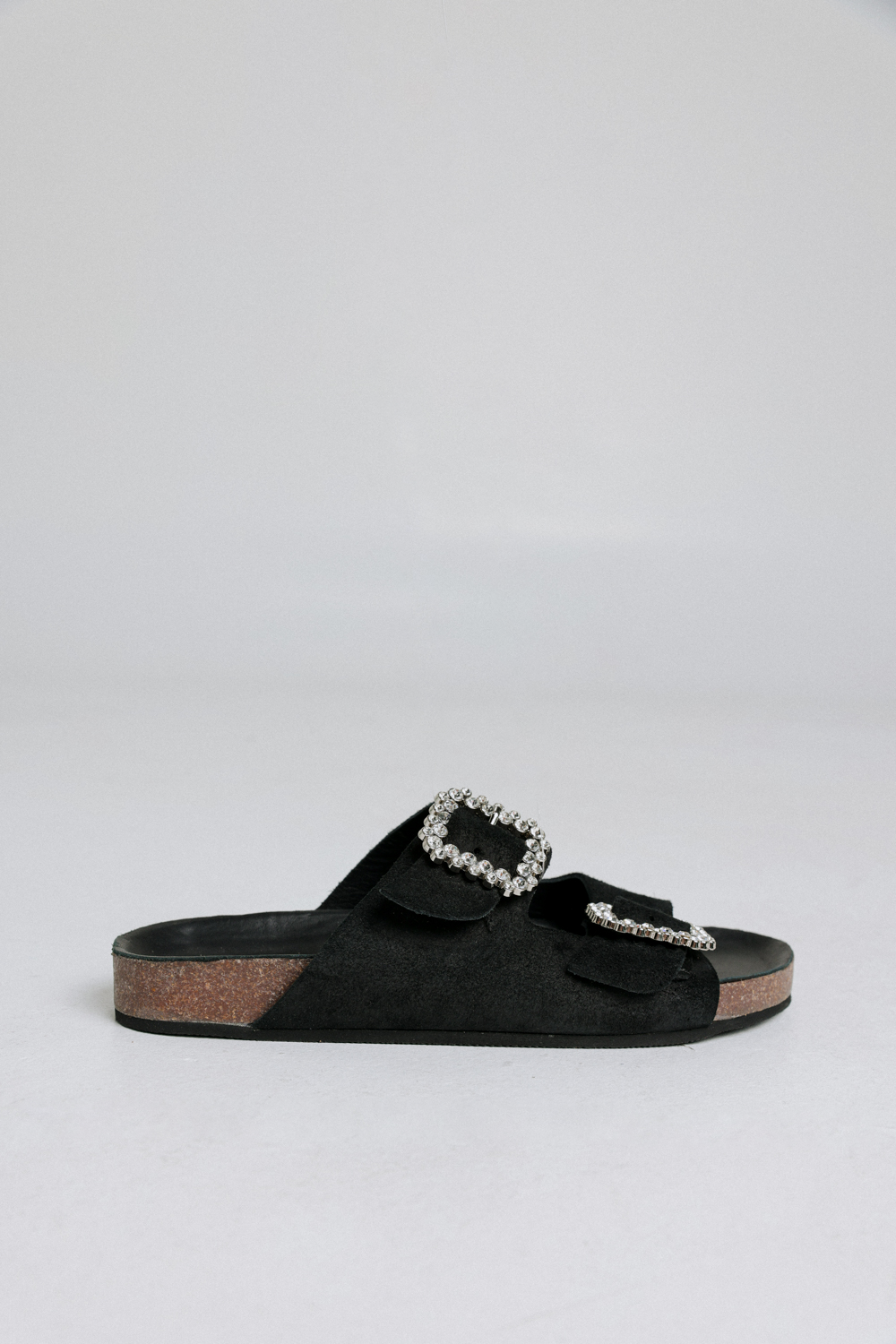 סנדלים שחורים לנשים DNA NO.1 Black Sandals