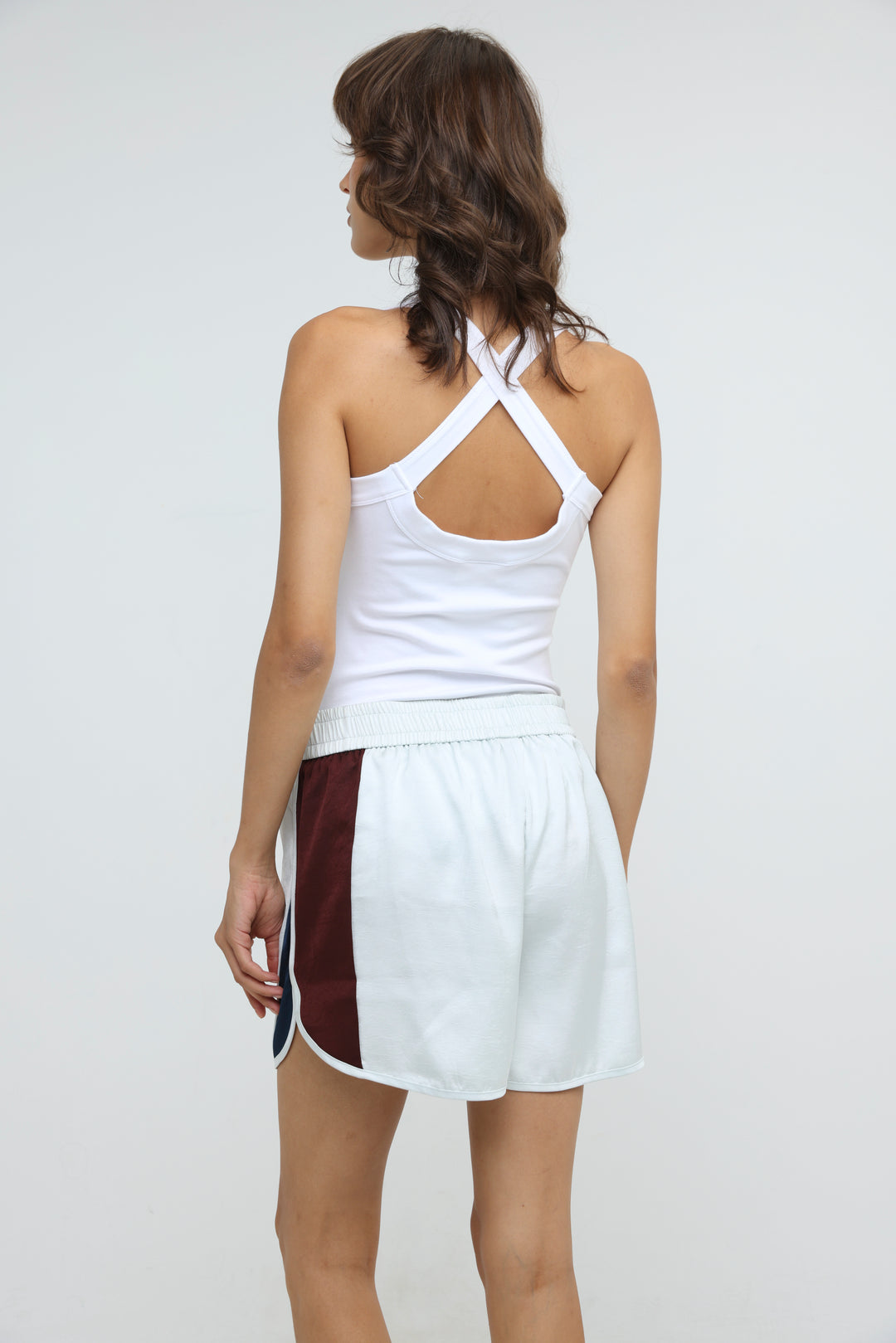 Tree Light Blue Shorts