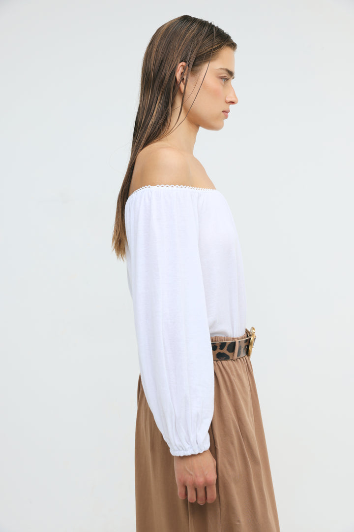 Passage White Bodysuit