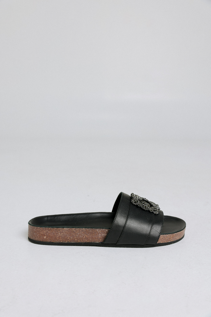 כפכפים נשים - נעלי קיץ NO.3 Black Sandals מידות 36-40