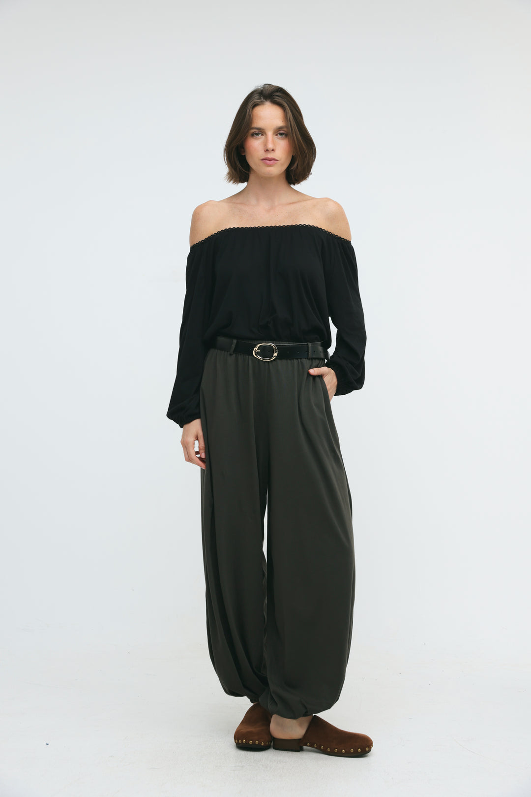 Passage Black Bodysuit