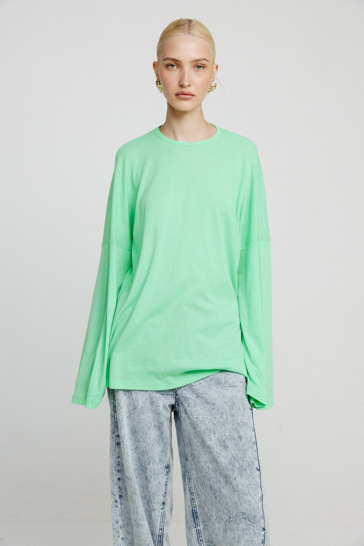 Boyfriend Mint Shirt