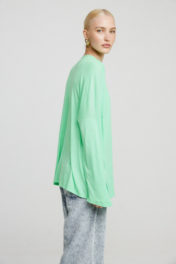 Boyfriend Mint Shirt