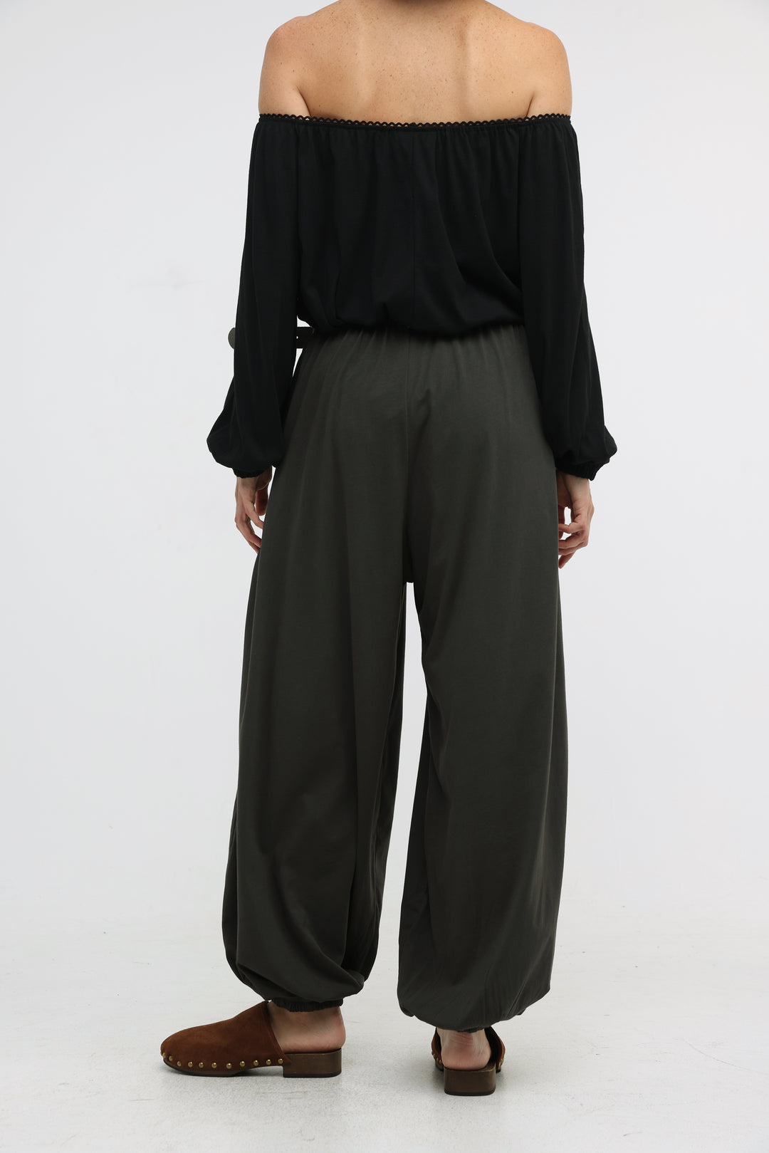 Dani's Grey Balloon Joggers