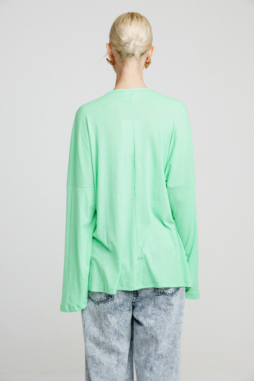 Boyfriend Mint Shirt