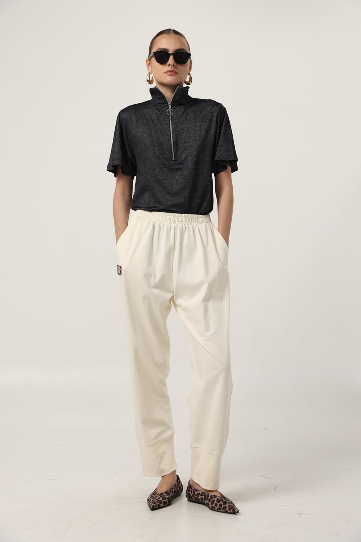 Adamon Sparkly Black Polo