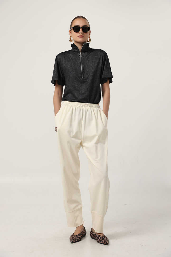 Adamon Sparkly Black Polo