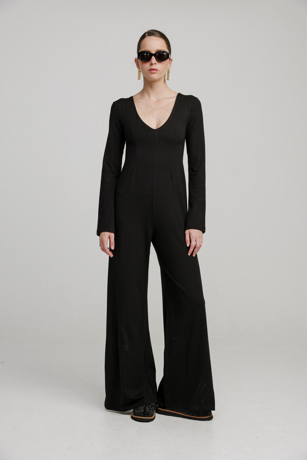 Corset Black Jumpsuit