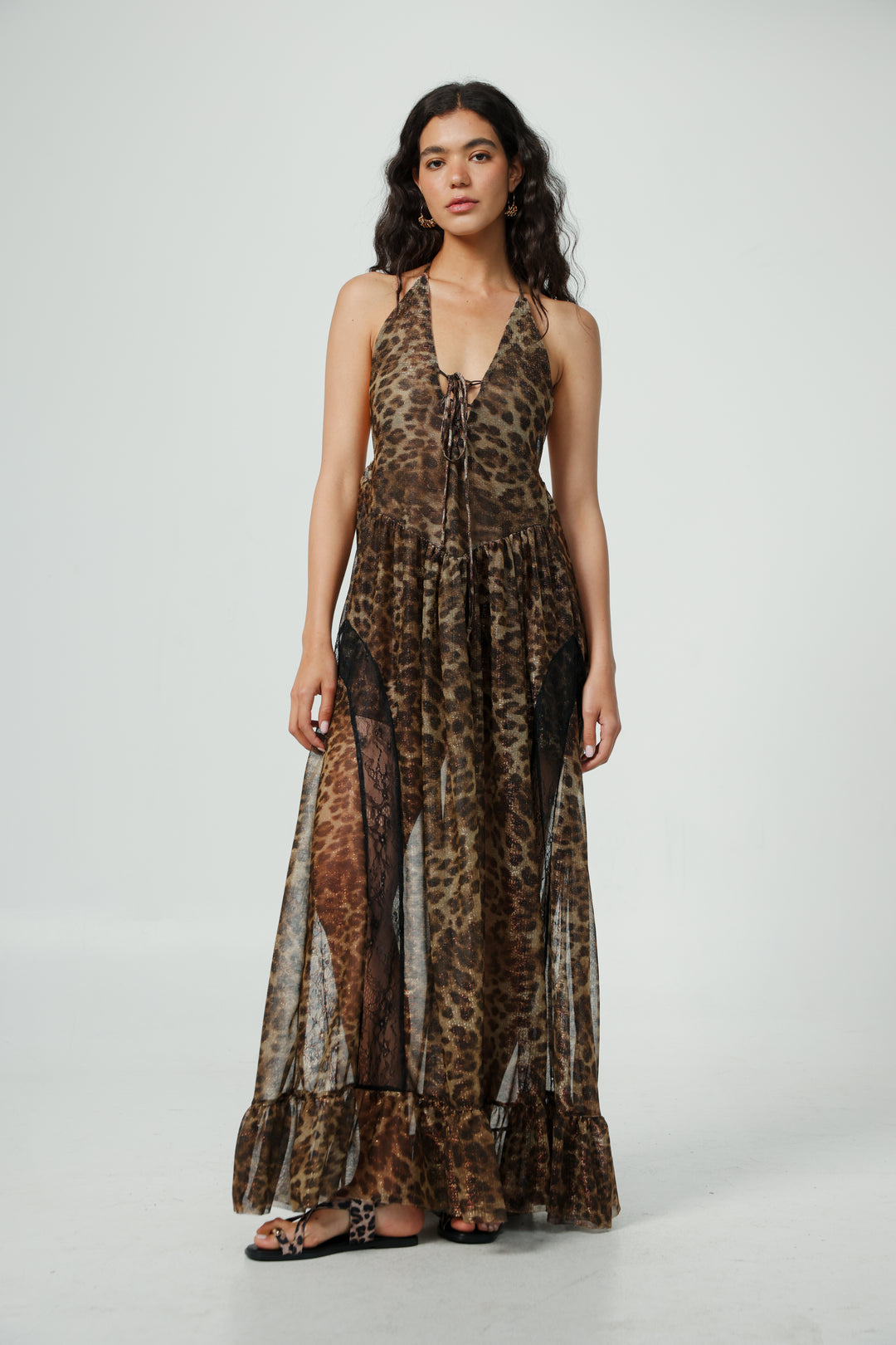 Frame Leopard Dress