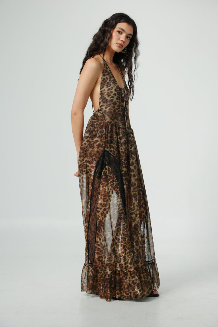 Frame Leopard Dress