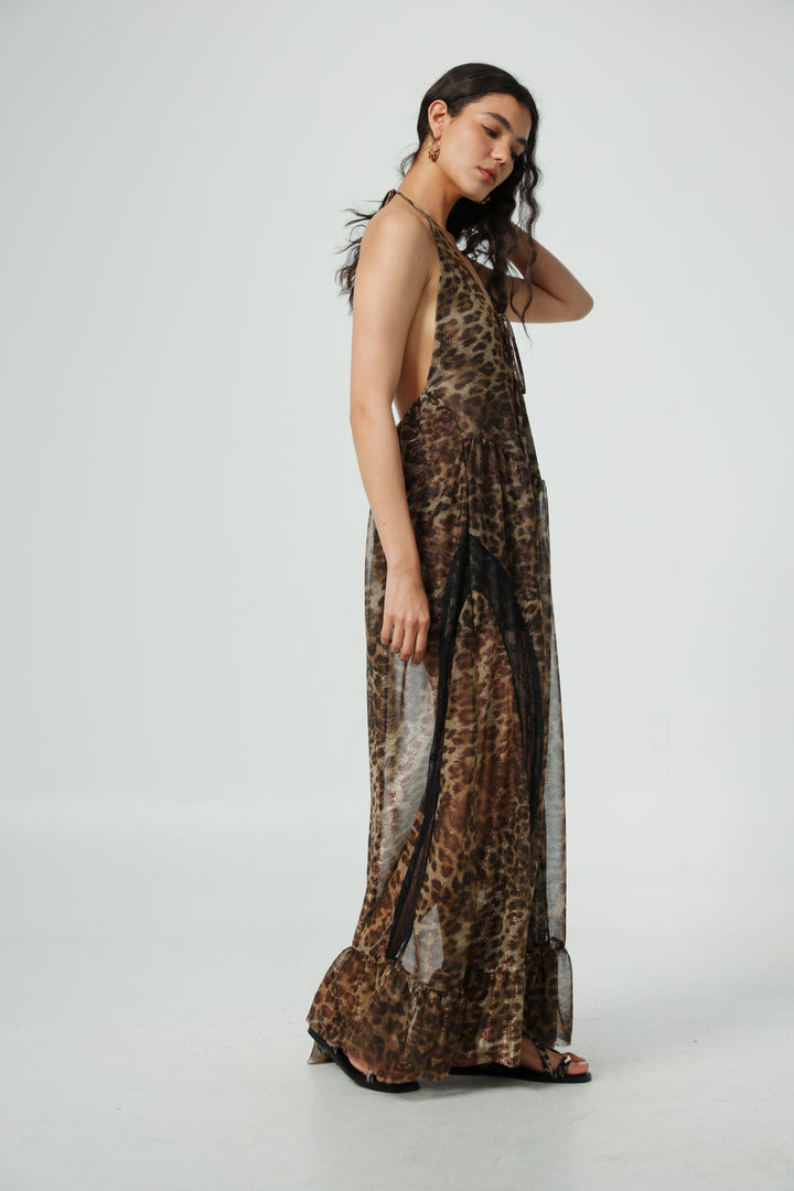 Frame Leopard Dress