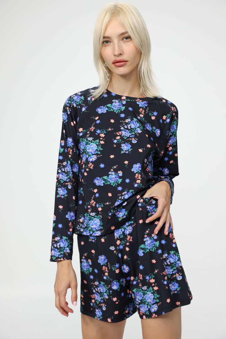 Tully Floral Pajama Set