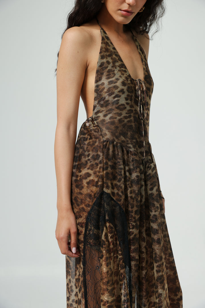 Frame Leopard Dress