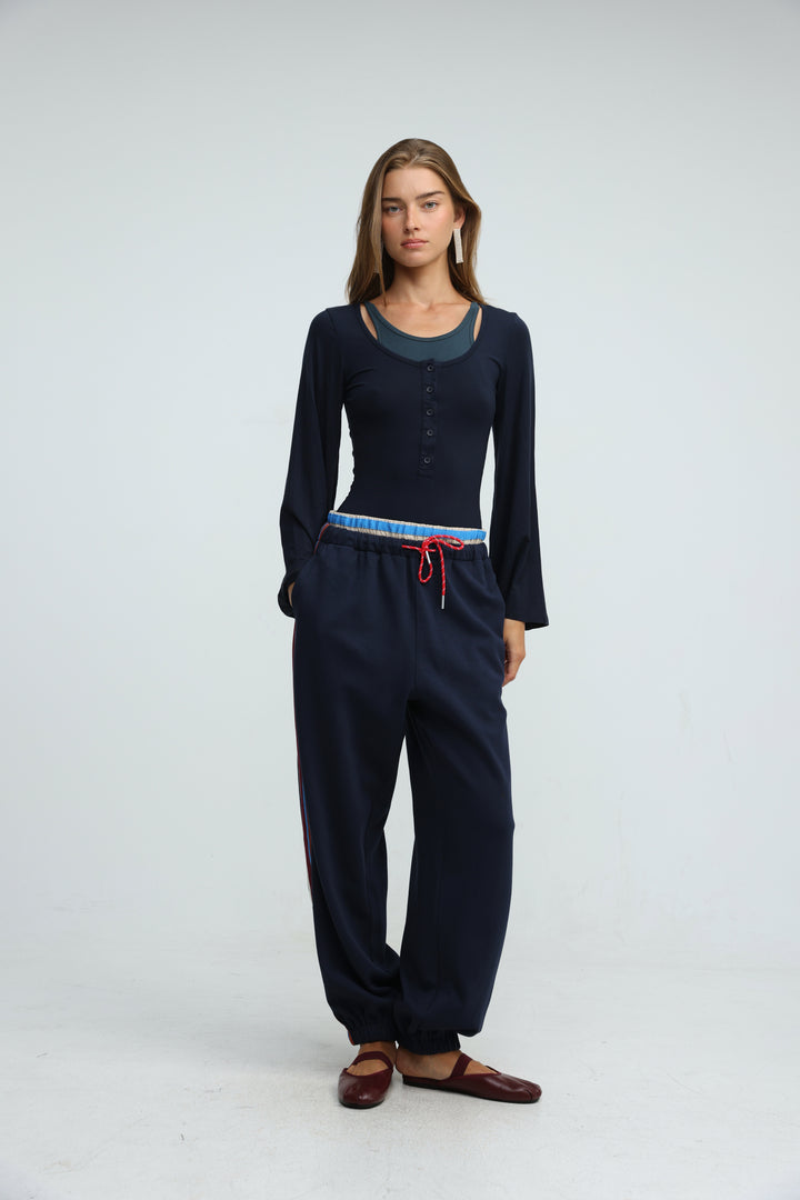 Momentum Navy Joggers