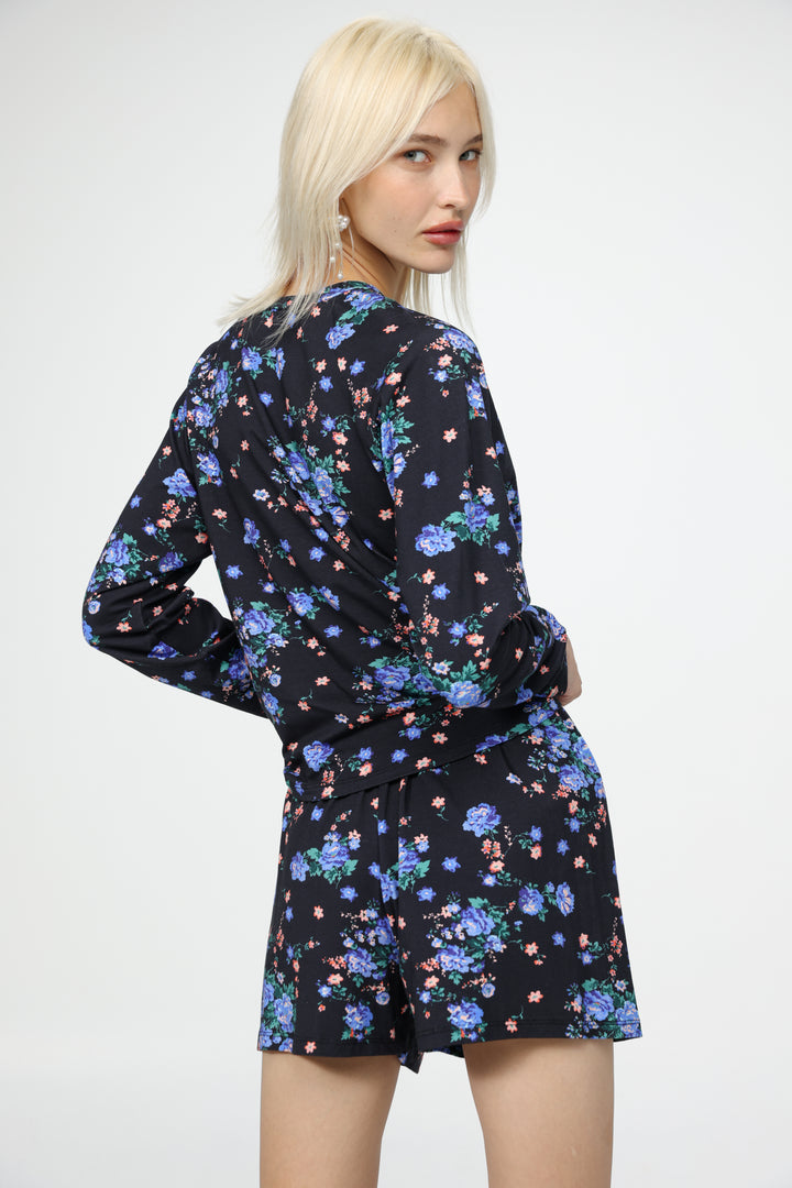 Tully Floral Pajama Set