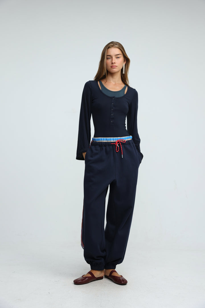 Momentum Navy Joggers