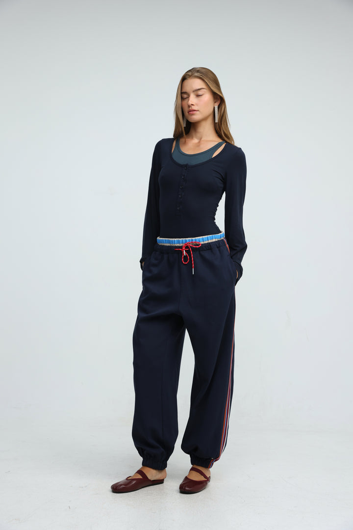 Momentum Navy Joggers