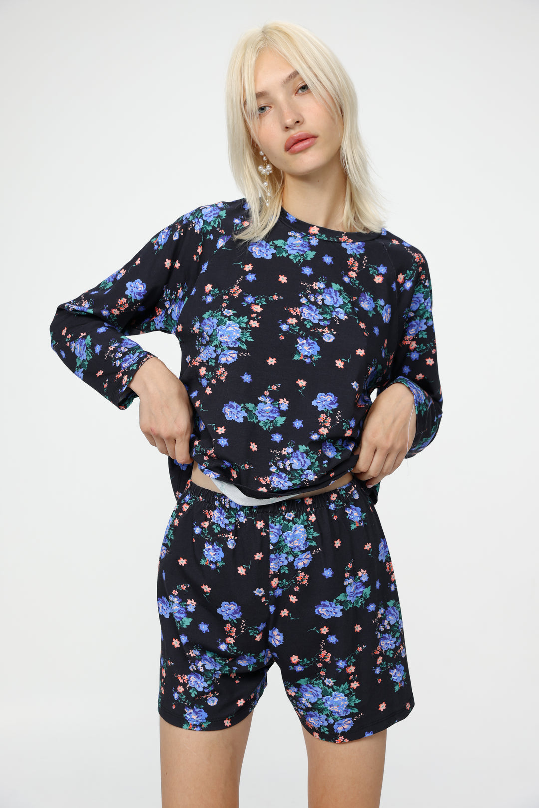 Tully Floral Pajama Set