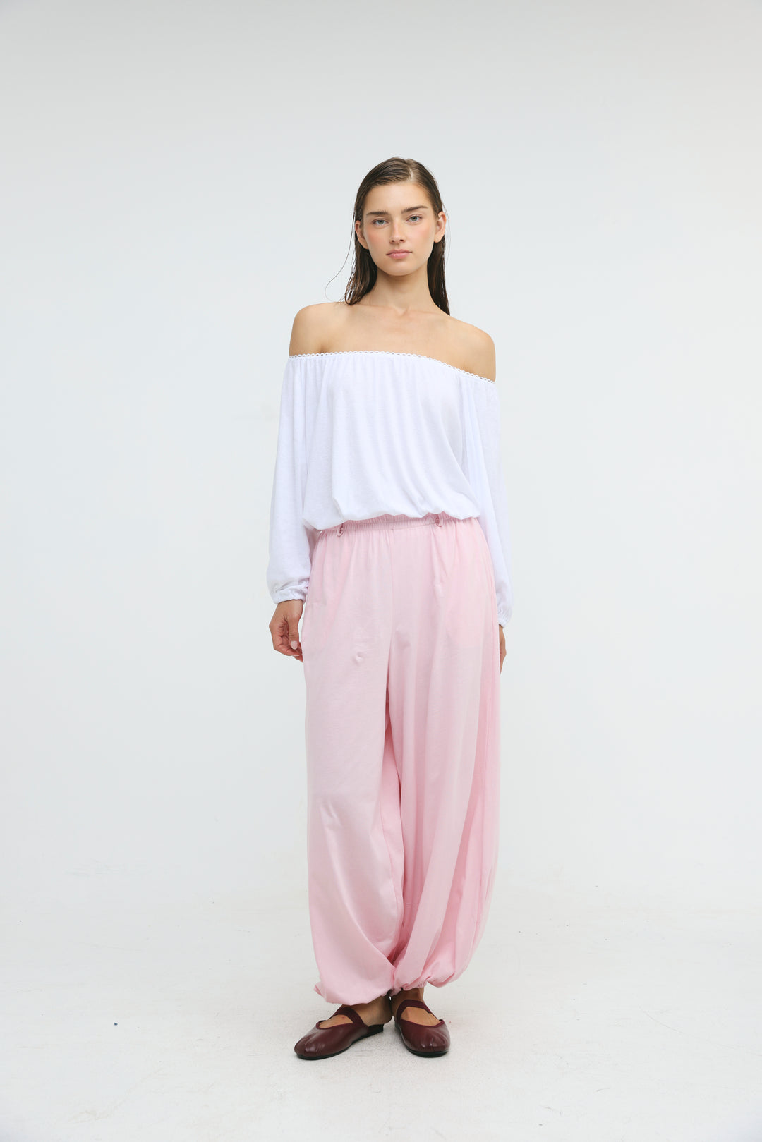 Dani's Pink Balloon Joggers